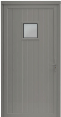 Stone Country Style Composite Door with Square Window